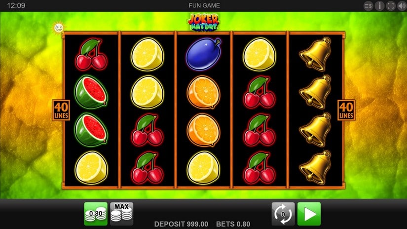 Joker Nature slot screen 1