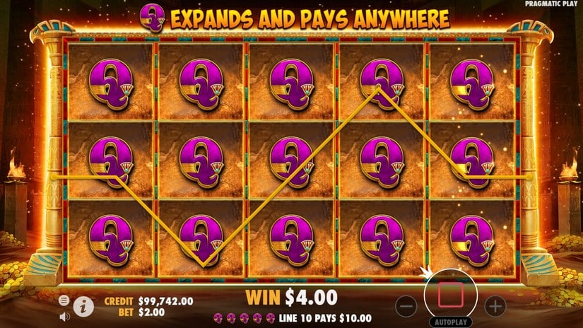 John Hunter and the Book of Tut Respin slot screen 8