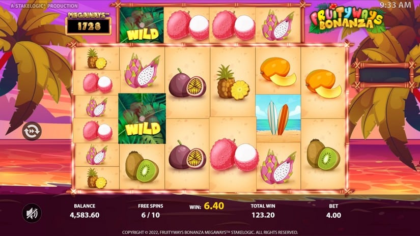 Fruityways Bonanza Megaways slot screen 6