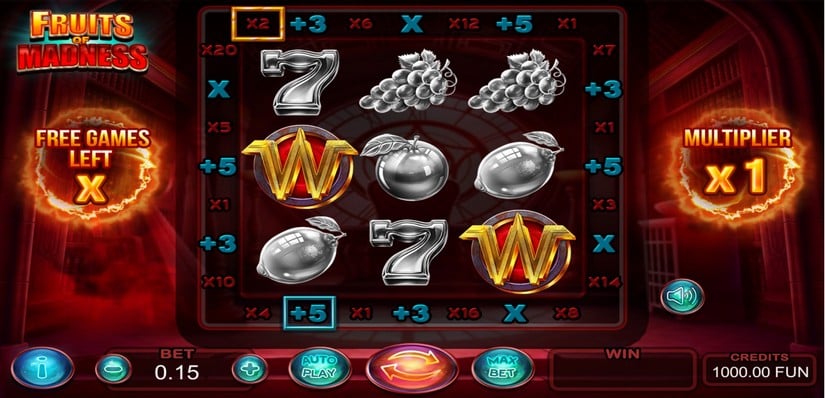 Fruits Of Madness slot screen 1