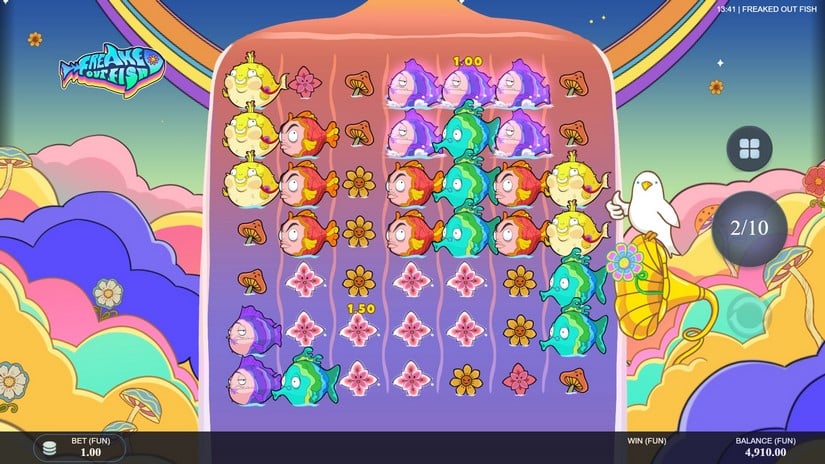 Freaked Out Fish slot screen 2
