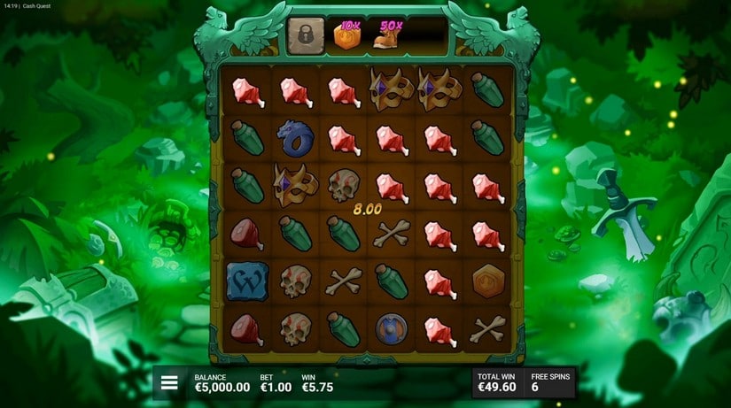 Cash Quest slot screen 5
