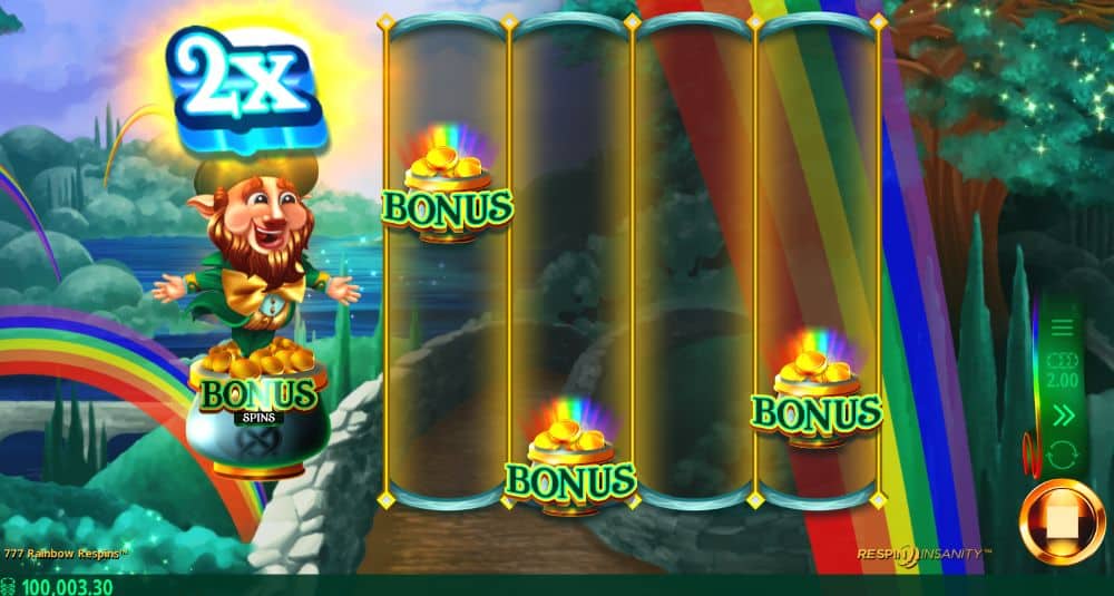 777 Rainbow Respins demo