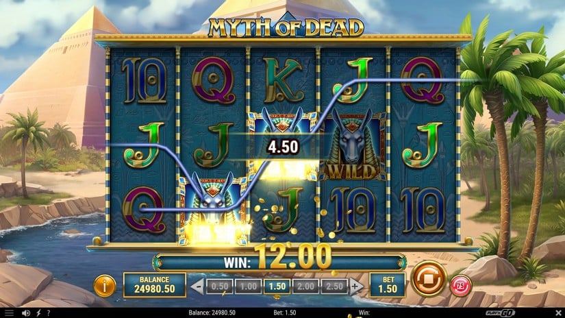 Myth of Dead slot screen 2