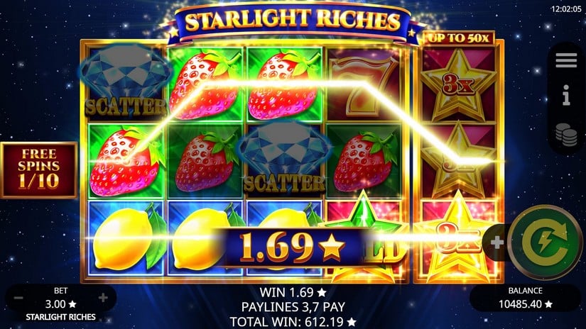 Starlight Riches slot screen 6