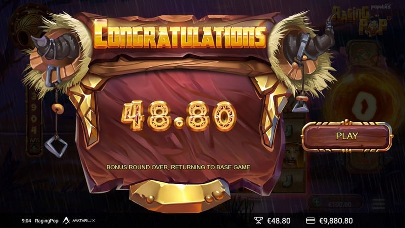 RagingPop slot screen 8