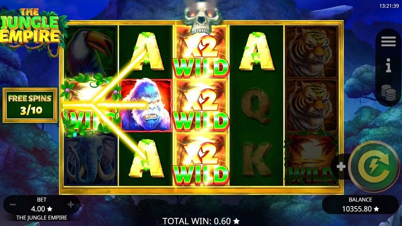 The Jungle Empire slot screen 5