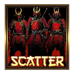Scatter of Samurai Wildz Slot