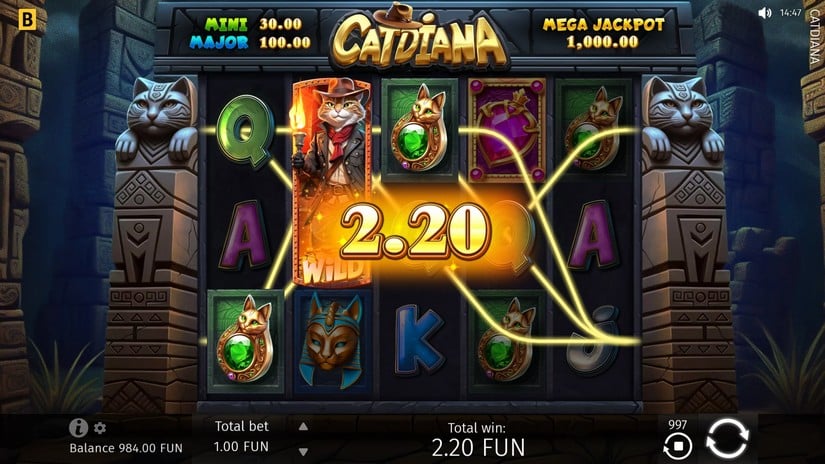 Catdiana slot screen 3
