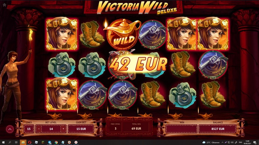 Victoria Wild Deluxe slot screen 6