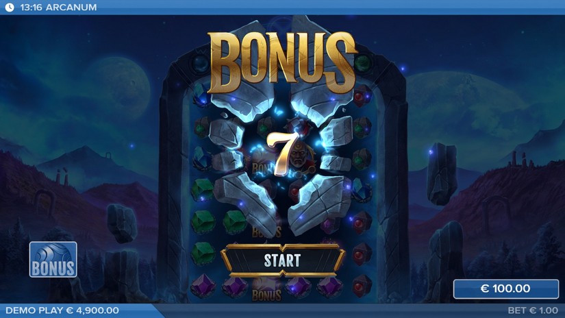 Arcanum slot screen 2