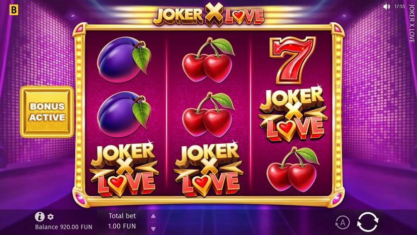 Joker X Love slot screen 2