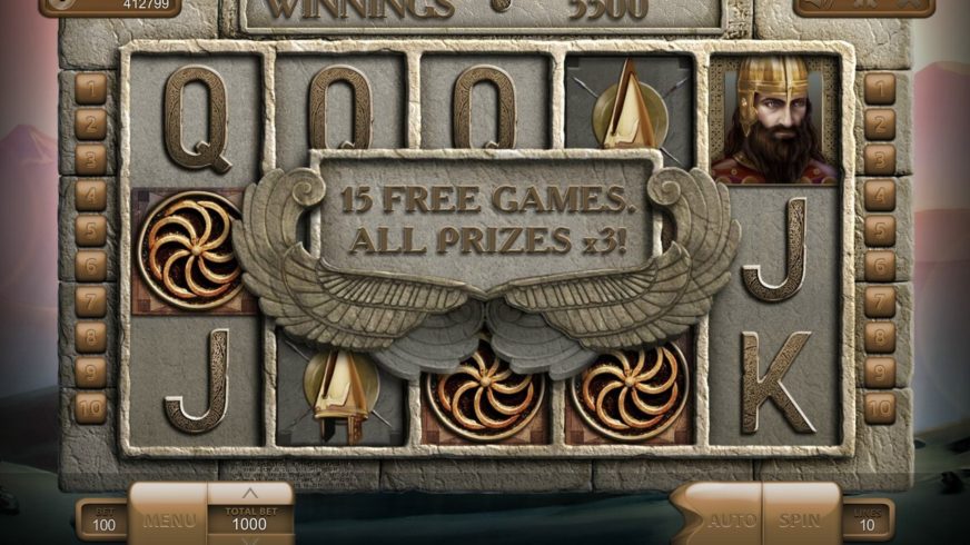 Urartu slot screen 2