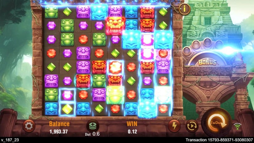 Treasure Quest slot screen 3