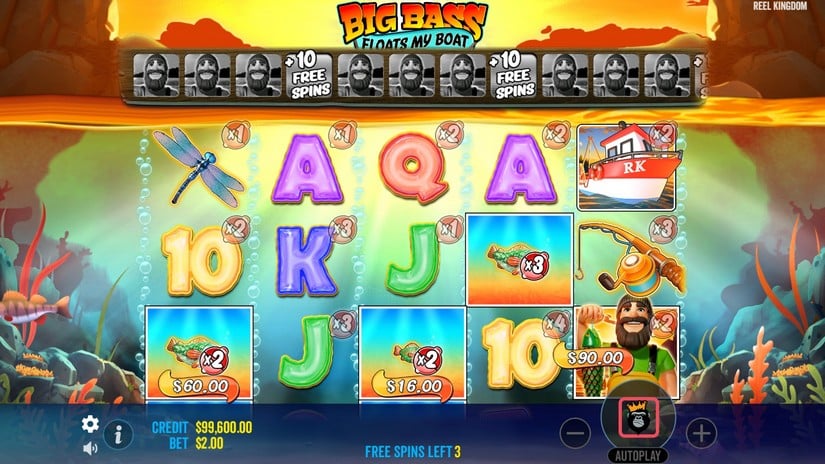 Big Bass Floats My Boat slot screen 5