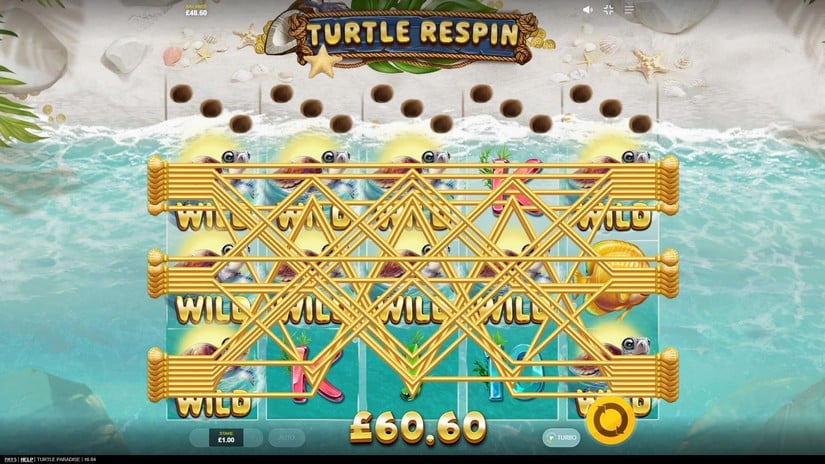 Turtle Paradise slot screen 3