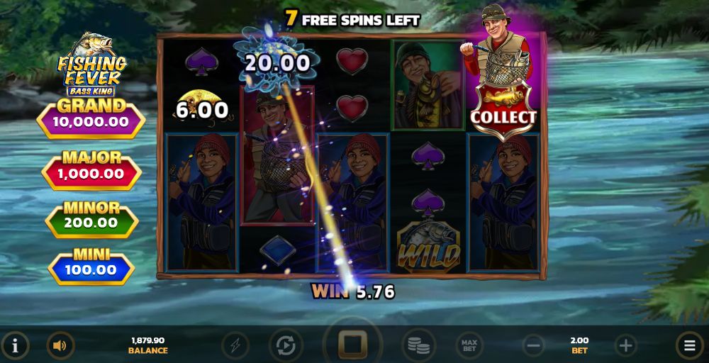 Fishing Fever Bass King slot demo