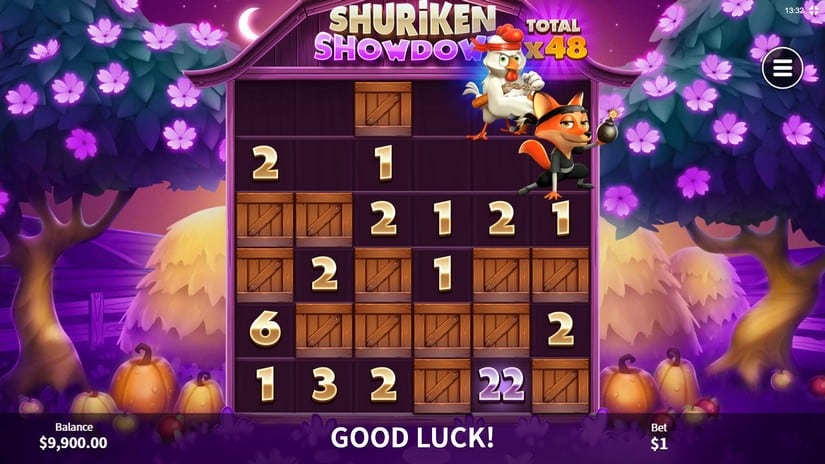 Nunchucks Chicken slot screen 5