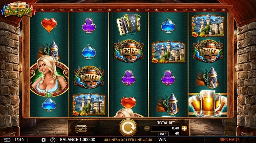 Bier Haus slot screen 1