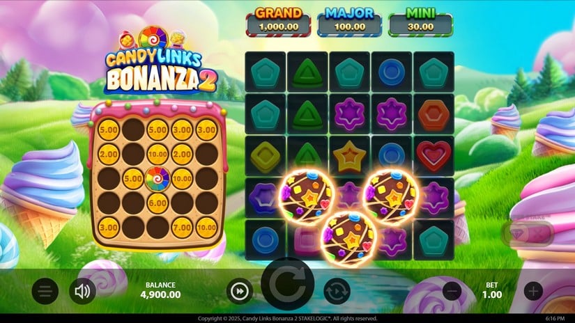 Candy Links Bonanza 2 slot screen 2