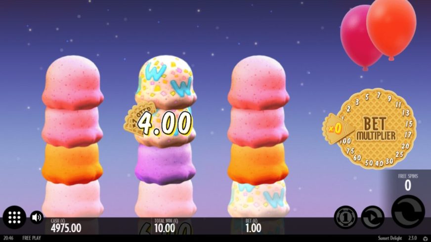 Sunset Delight slot screen 4