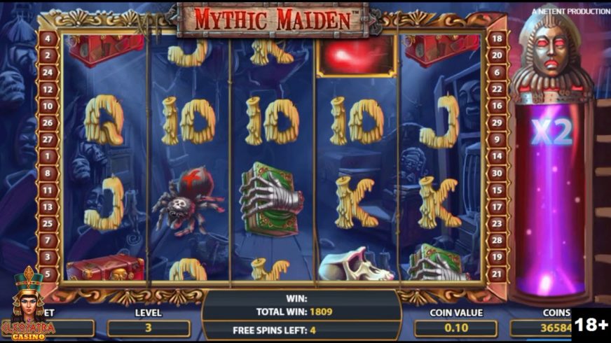 Mythic Maiden slot screen 3