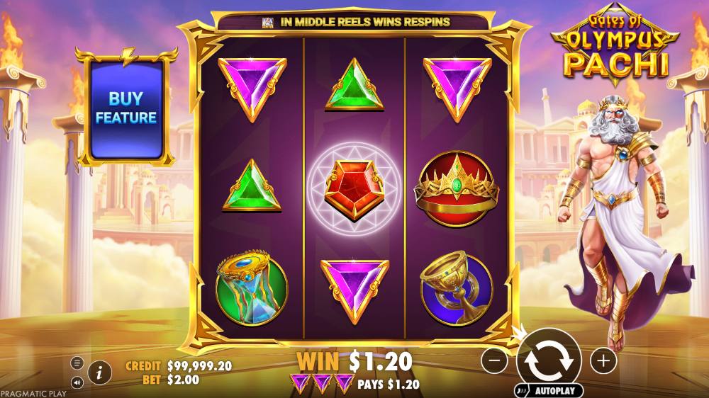 Gates of Olympus Pachi slot review