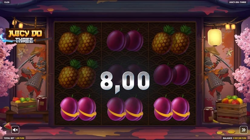 Juicy Do Three slot screen 3