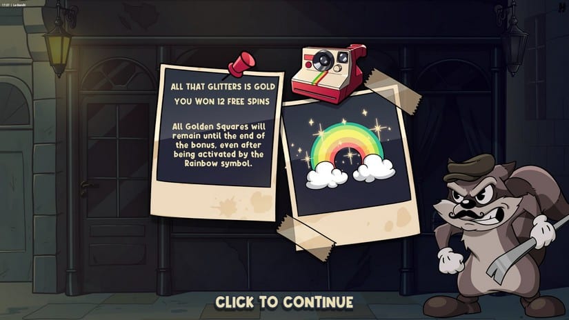 Le Bandit slot screen 3