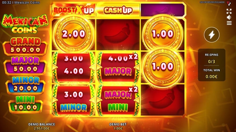 Mexican Coins: Cash Up slot screen 5