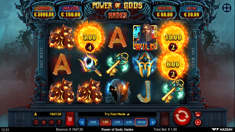 Power of Gods™: Hades slot screen 11