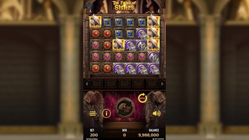 The Fates of Sisters slot screen 2