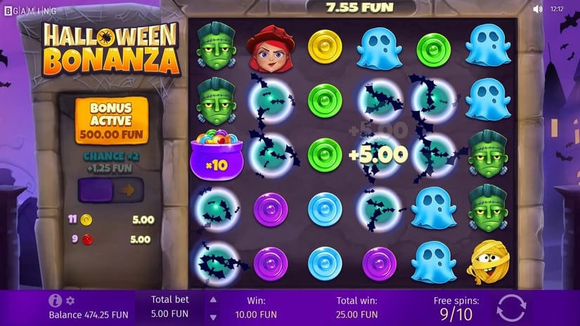 Halloween Bonanza slot screen 5