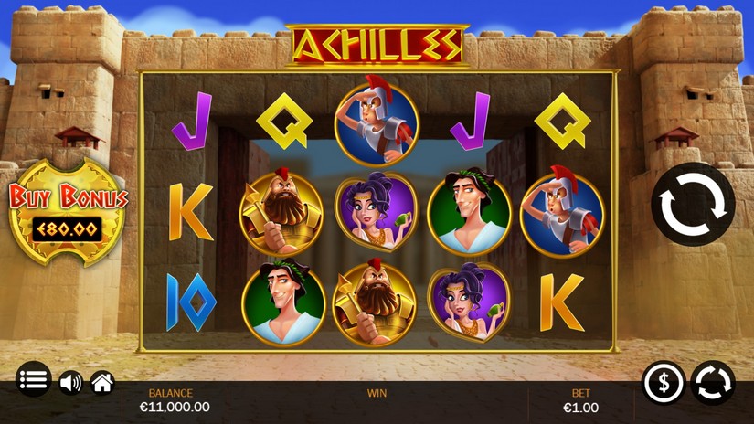 Achilles slot screen 1