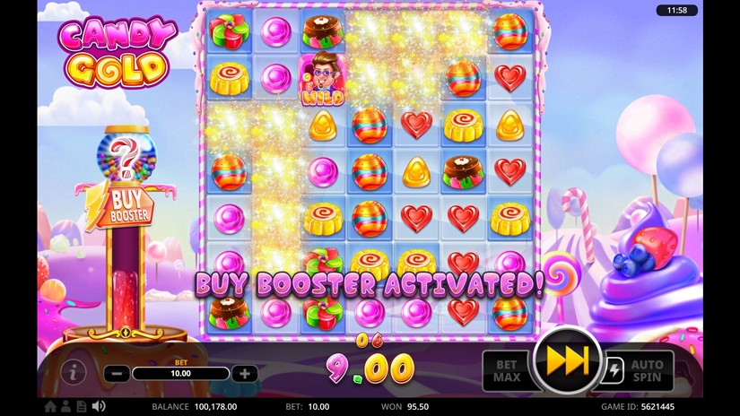 Candy Gold slot screen 3