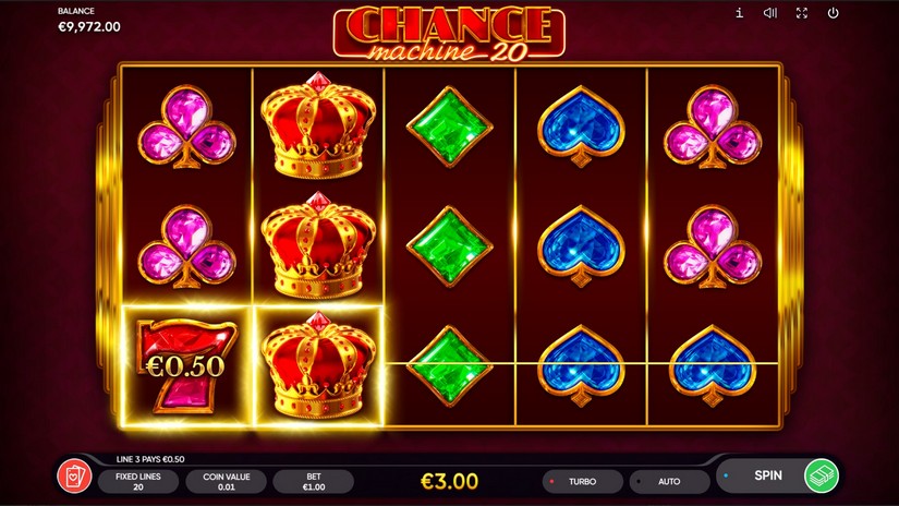 Chance Machine 20 slot screen 3