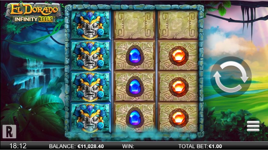 El Dorado Infinity Reels slot screen 1