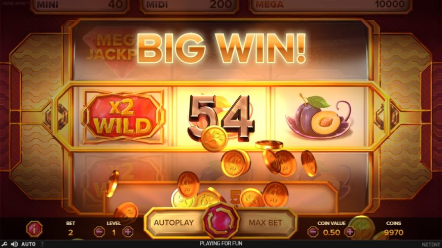 Grand Spinn Superpot slot screen 6