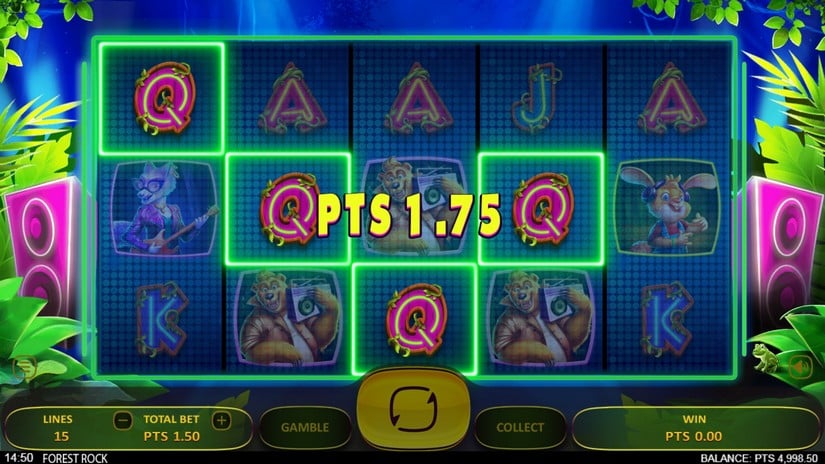 Forest Rock slot screen 2