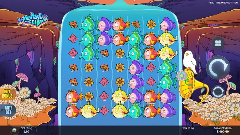 Freaked Out Fish slot screen 1