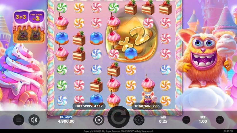 Big Sugar Bonanza Xmas slot screen 4