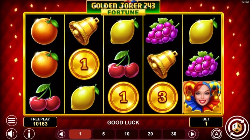 Golden Joker 243 Fortune slot screen 5