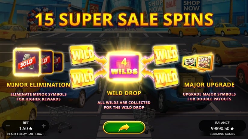 Black Friday slot screen 3