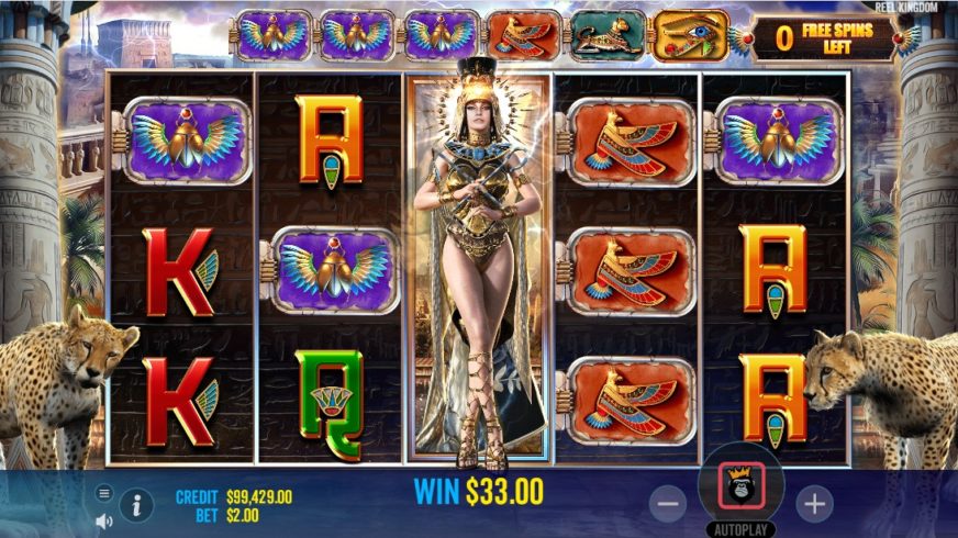 Eye of the Storm slot screen 4