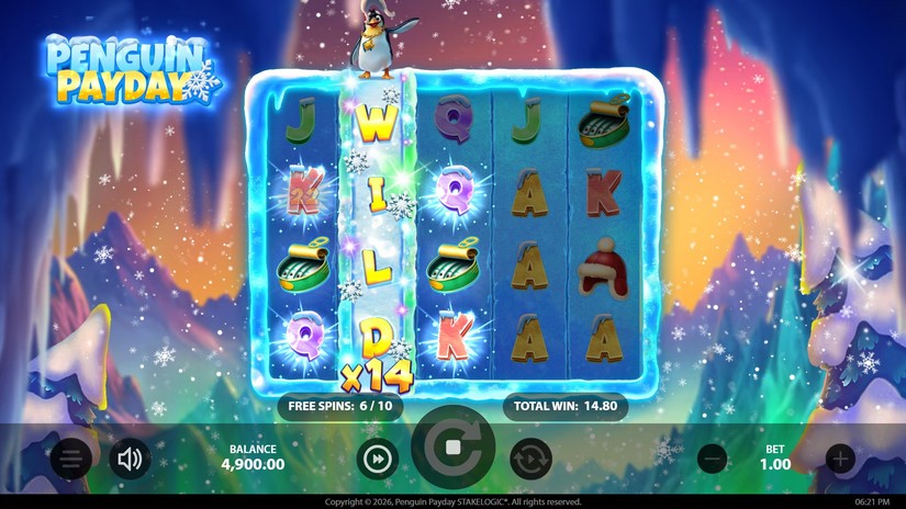 Penguin Payday slot screen 5