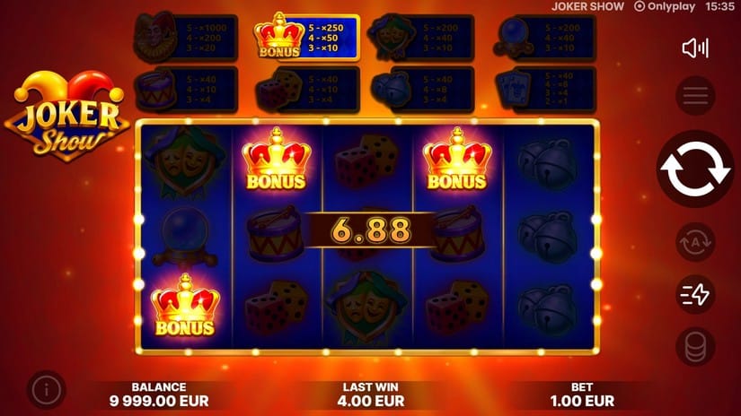 Retro 432 Ways slot screen 2