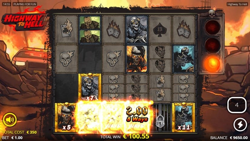 Highway to Hell slot screen 5