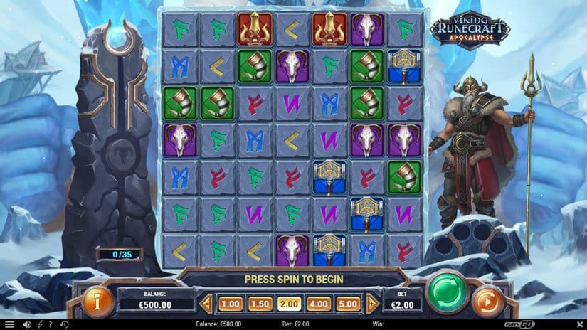 Viking Runecraft: Apocalypse slot screen 1