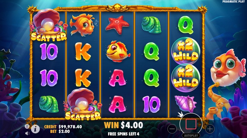 Wild Depths slot screen 4