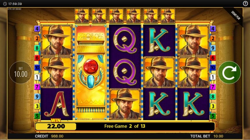 Eye of Dead slot screen 7